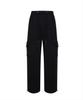 MORE THAN BLACK Logo Cargo Sweat Pants