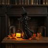 Hollow Lantern with Spider Web Witch Hanging Ornaments, Hand-Held Lantern, Halloween Gothic Texture Theme for Desktop Decoration Hand-held