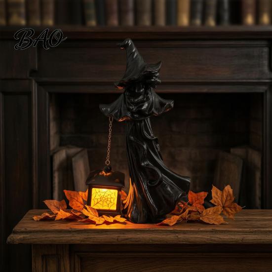Hollow Lantern with Spider Web Witch Hanging Ornaments, Hand-Held Lantern, Halloween Gothic Texture Theme for Desktop Decoration Hand-held
