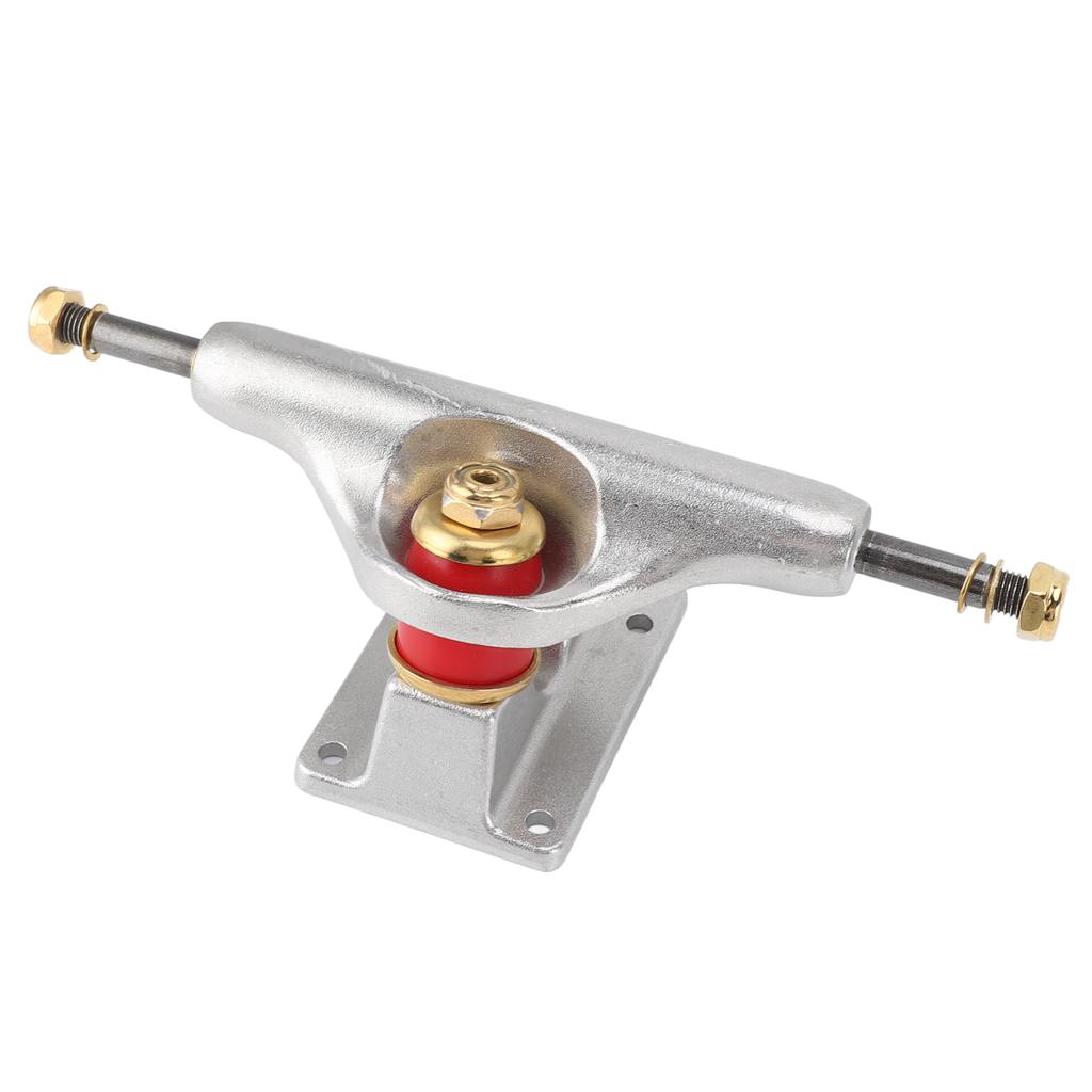 2PCS Skateboard Trucks 5 Inch Aluminum Alloy Hollow Lightweight Shock Absorbing Skateboard Bridge Br