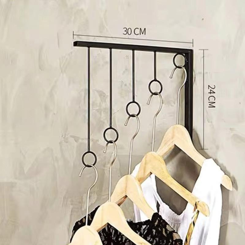 Metal Dress Hangers Stand Organizer Storage Wall Coat Racks Cheap Storage Clothes Hangers Modular Corner Shelf Furniture