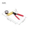 2 in 1 Automotive Handheld Vacuum Pump Brake Bleeder Kit for Motorcycle 16 pcs Brake System Bleeding Tools with Gauge Adapters