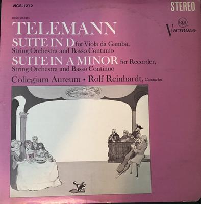 LP Record GEORG PHILIPP TELEMANN - Telemann: Suite In D VICS1272 RCA Victrola 1967 US Classical Used
