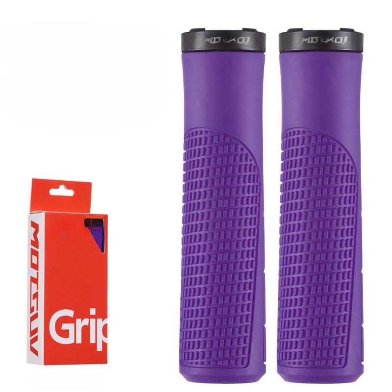 1Par Capa de Manopla de Bicicleta Mountain Bike Manopla de Mão Travamento Unilateral Capa de Manopla Antiderrapante Absorvedor de Choque Manopla de Mão para Bicicleta Dobrável Capa de Manopla Passante