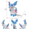 Leafeon Vaporeon Glaceon Sylveon Espeon Umbreon Vaporeon Sylveon Fluffy Collectible Stuffed Fauna Item Snuggly Plushies Illustrated Collectible