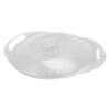 Transparent Steaming Pan Cover PCTG Heat Resistant Steaming Pan Cover Food Processor Parts for