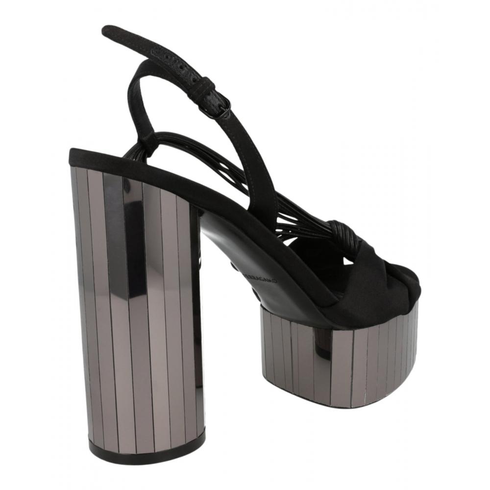 Salvatore Ferragamo Sabrina Spiegelfach Plateau-Absätze Schwarz