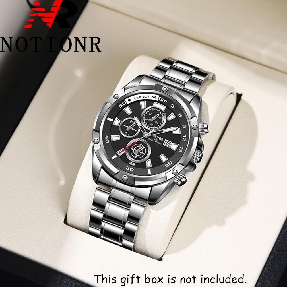 Men'S Business Casual Stainless Steel Strap Men'S Quartz Watch