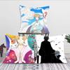 N-Natsumes Book Of F-Friends Animation Pillow Case Fashion Square Pillowcase Bedroom Sofa Room Ins Decoration Leisure