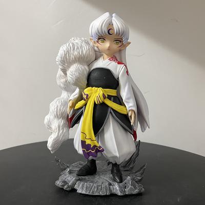 17cm Inuyasha Sesshoumaru PVC Action Figure Bakusaiga Sesshoumaru Anime Figure  Model Toys Collection Decoration Doll Gifts
