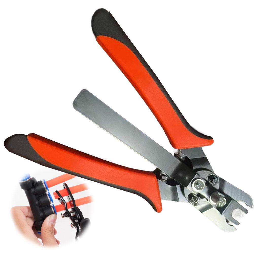 

Automotive Vacuum Hose Removal Pliers Unloading Plier Separation Pipe Repair Electrical Disconnect Pliers Angled Wire Plug Tool помаранчевий
