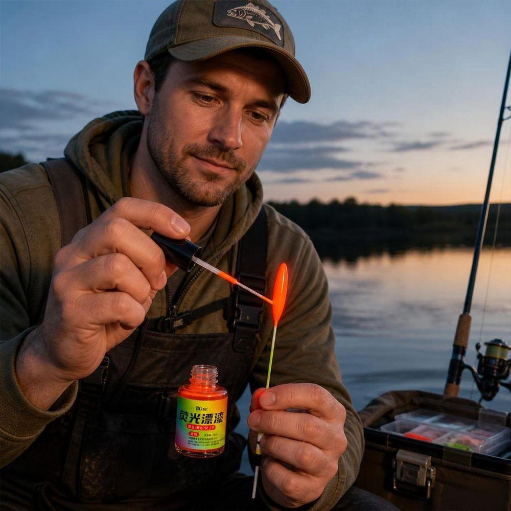 Visualable Fishing Float Indicators Tail Painting Glow Fishing Floats Fishing Floats  For Fishing
