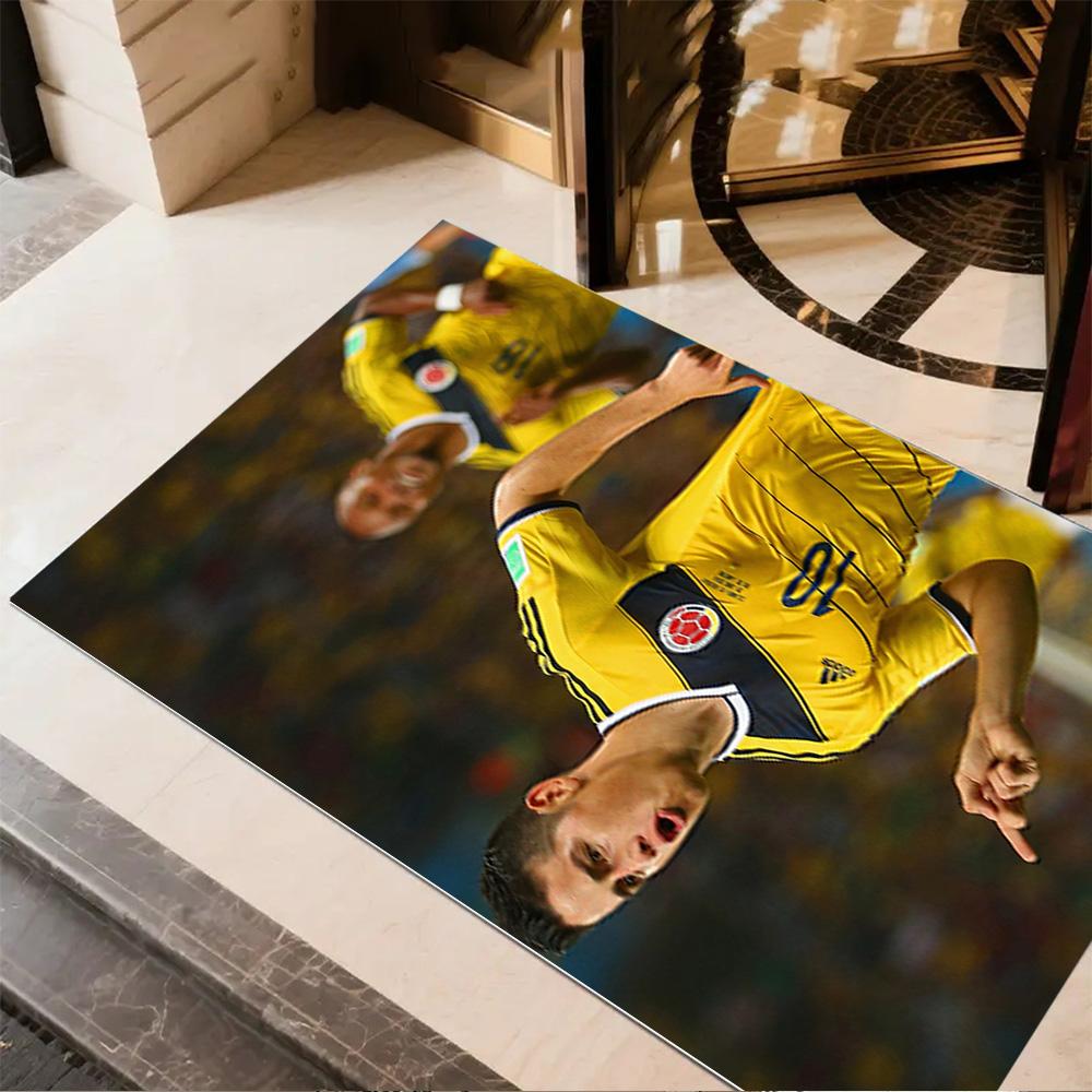 Germany Soccer Celebration Floor Rug Office Rug Design for Kitchen Foyer Entryway Playrooms Anti-slip Rug Decorate Offices
