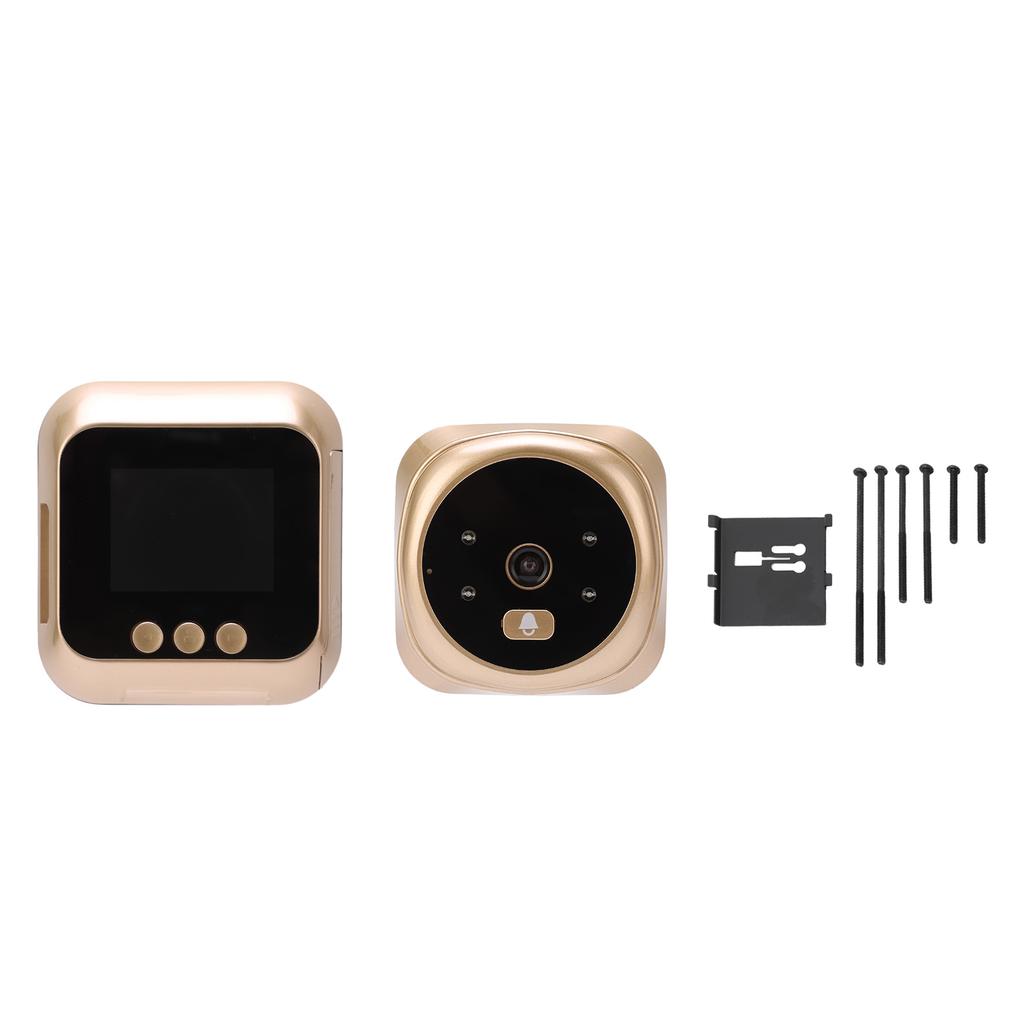 Smart Door Peephole Viewer ABS IPS HD Screen 160 Degree Wide Angle 720 Degree Camera Peephole
