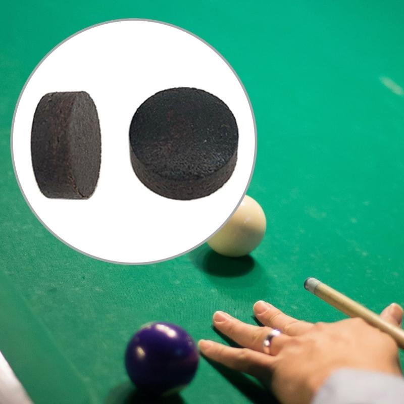 10Pcs Billiard Pool Cue Tips Replacement Cue Tips Billiard Pool Stick Tips for Billiard Snooker Pool Cue Easy to Use