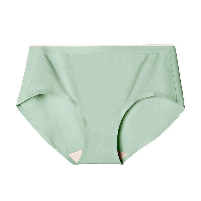 Modal Traceless One Piece Underwear Antibacterial Silk Smooth Underwear Breathable Women's Underwear