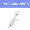 5PCS /Lot Pneumatic Blanking Pipe End Cup Plug Plugs Air Hose Tube Push Fit Connector Plastic PPF PP4 /6/8/10/12mm