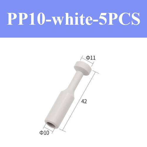 5PCS /Lot Pneumatic Blanking Pipe End Cup Plug Plugs Air Hose Tube Push Fit Connector Plastic PPF PP4 /6/8/10/12mm