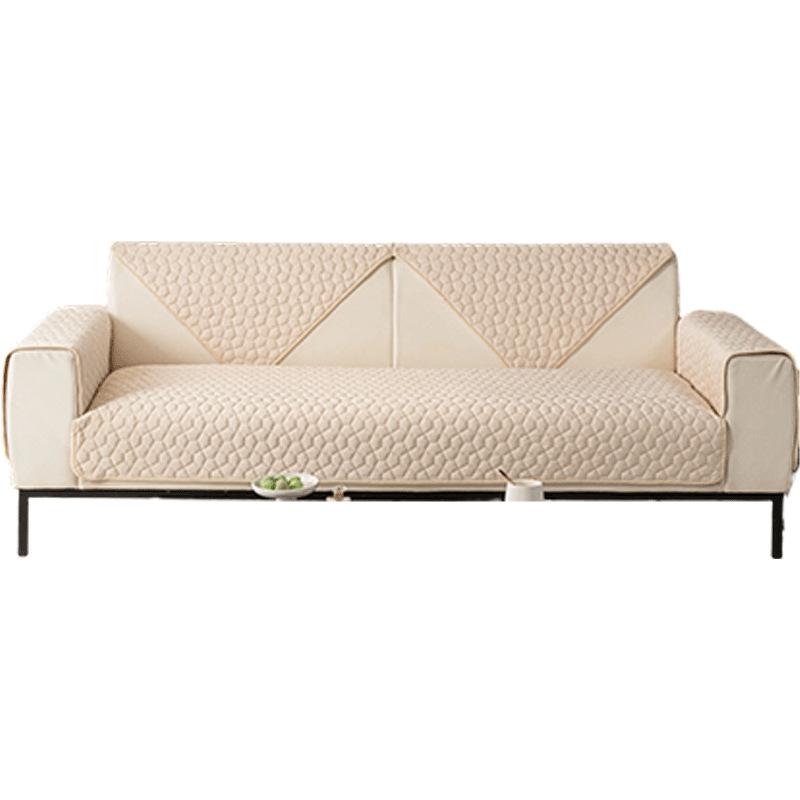 Velvet Sofa Cover Winter  New Thickened Comfortable Plush Cushion Dustproof Non-Slip Cat-Scratch-Proof Durable Sofa Cover