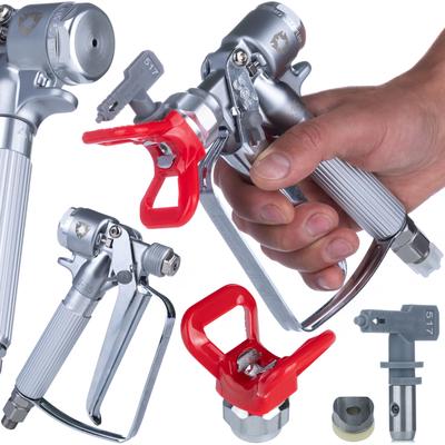 Paint Sprayer Gun UltraSpray MasterJet MJ1 – Professional Quality | Hi-Flow 517 Nozzle | Stainless Steel Guard
