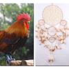 5 Rings Feather Dream Catcher Home Wall Hanging Decoration Ornament Craft Gift