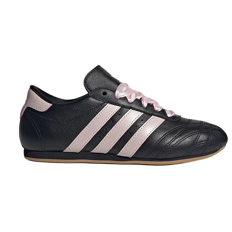 adidas Originals Taekwondo Leder Niedrige Freizeitschuhe Damen Schwarz JS1615