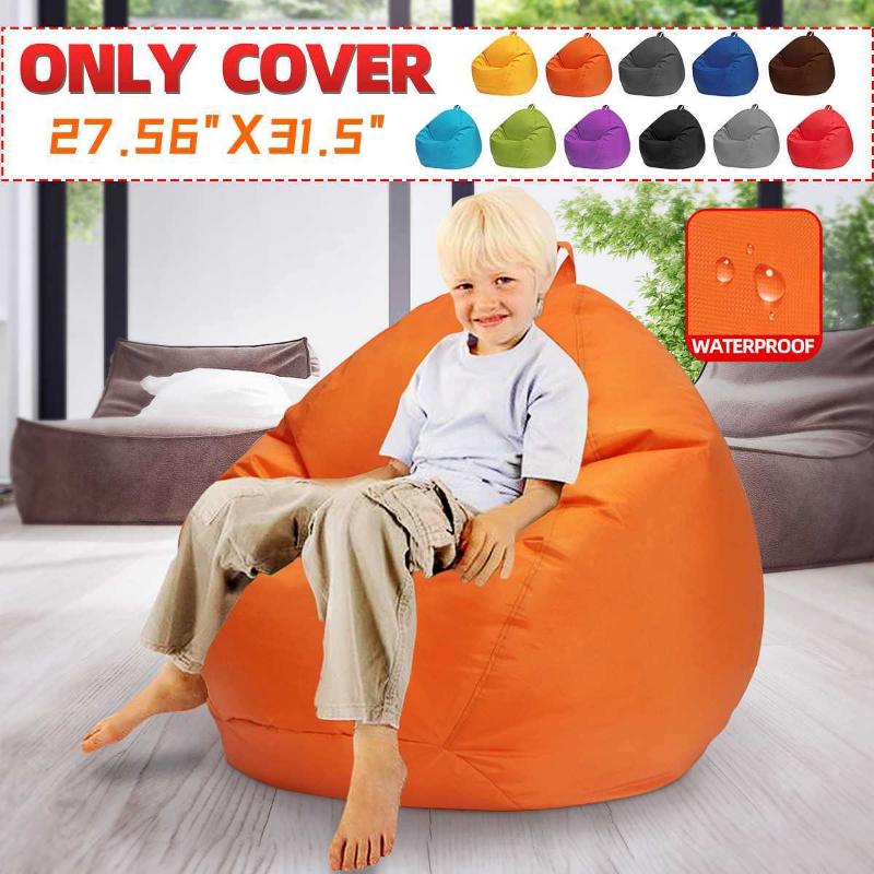 2025 New Living Room Lazy Sofa Cover Without Chair Oxford Child Seat Recliner Bean Bag Cushion Stool Tatami Home Sofa