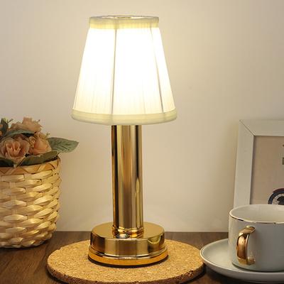 Lampe de table moderne sans fil, petite lampe de bureau portable à LED à intensité variable, veilleuse rechargeable pour restaurant, chambre à coucher, extérieur
