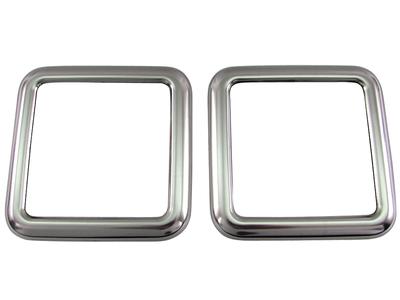 BRIGHTZ Finish Stainless Steel Plated Drink Holder Rings for Alto Fits HA and 97 Ultra-Mirror (2-Piece Set) HA37S/HA97S (Part Number INT-ETC-534) -