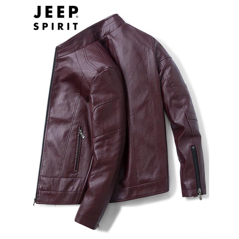 JEEP SPIRIT Men s Faux Leather Jacket XL