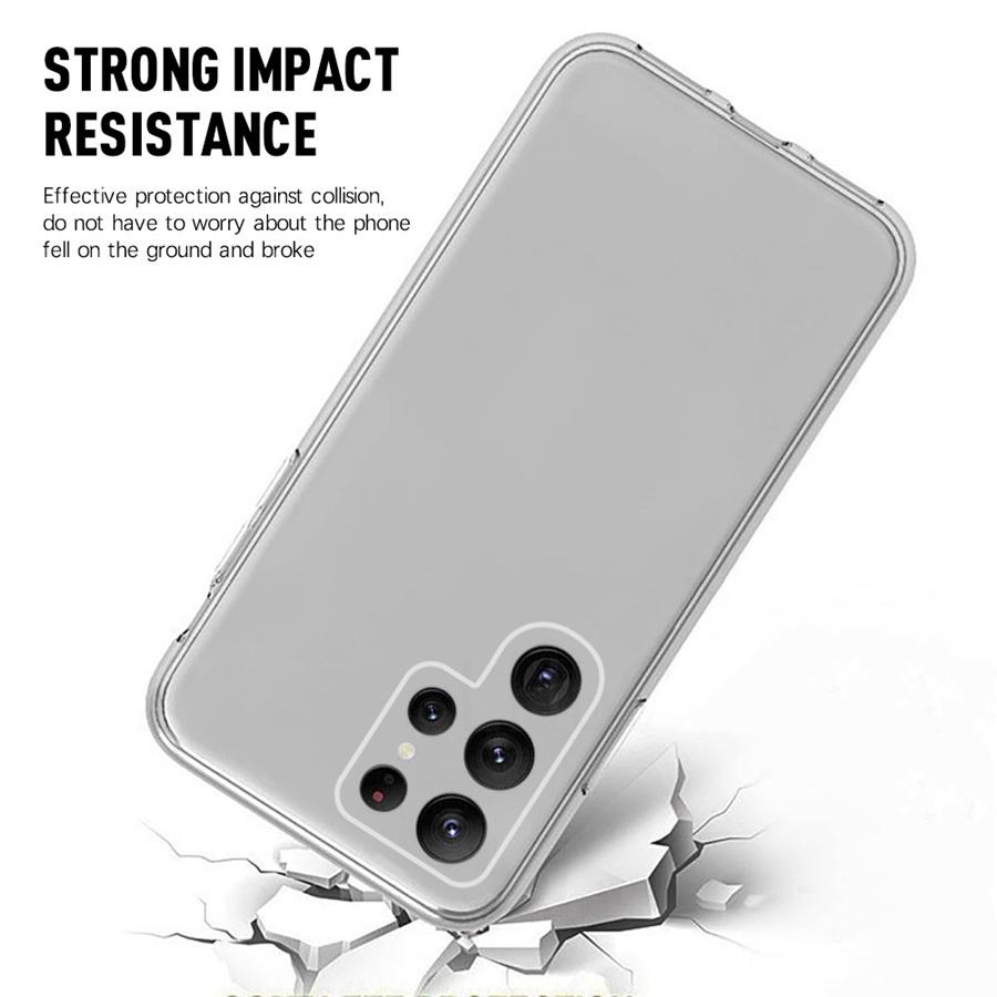 360 Full Body Protector Case For Samsung Galaxy A17 A07 A37 A57 S26 S25 S23 S24 A26 A36 A56 A15 A25 A35 A55 A16 A14 A34 A54 Double Sided Clear Cover