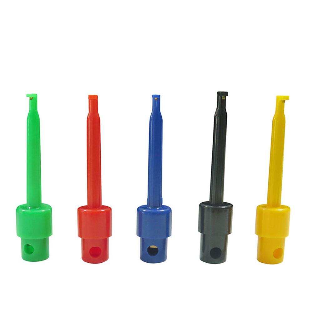 20pcs For SMD IC Test Hook Clip Mini Grabber Insulated Copper for DIY Electrical