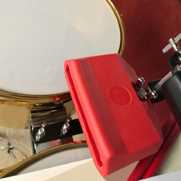 1Pc Rhythm Instruments Sturdy Plastic Construction Compact Drum Block for Drumming Practice Outdoor Concerts Education