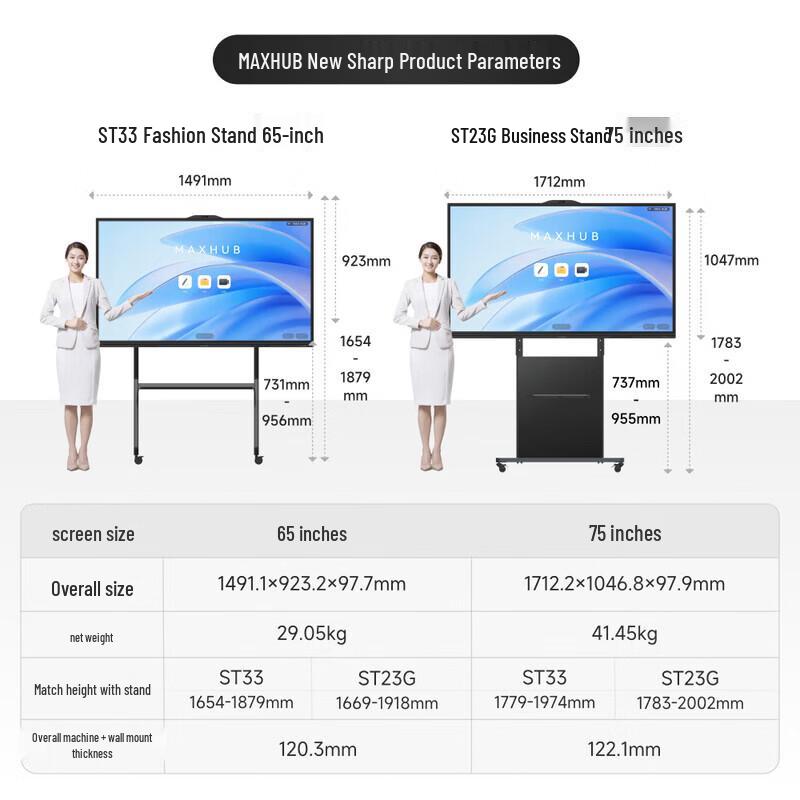 MAXHUB New Sharp Series Smart Conference Display (CN version)