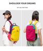 2026 Cross-Color Lightweight School Backpack - Large Capacity for Boys & Girls, Perfect for Outdoor Travel