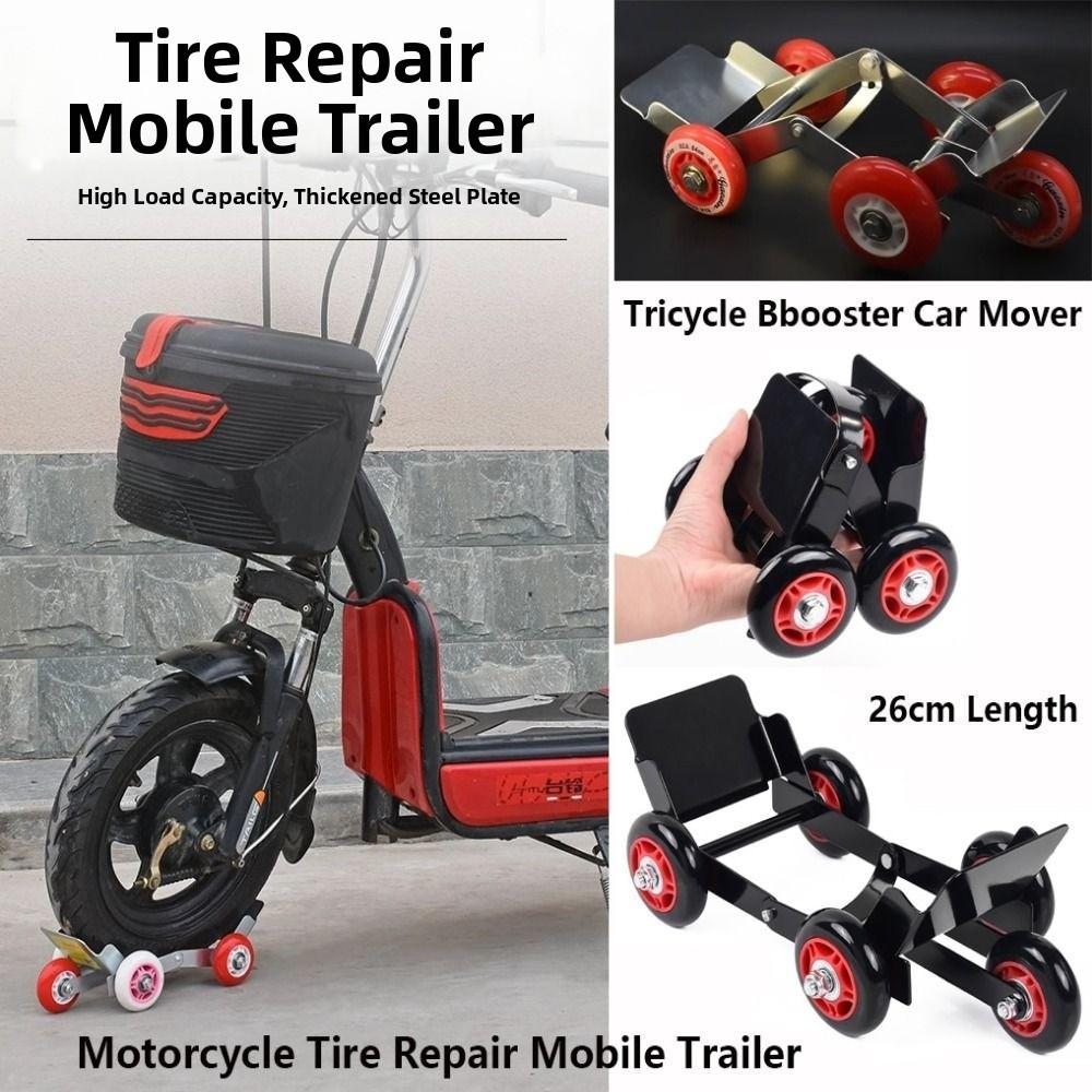 Portable Electric Trailer Foldable Vehicle Moving Device New Emergency Equipment for Travel