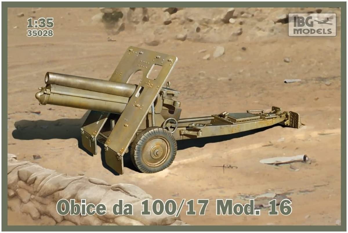 

IBG Italian Army 100mm Howitzer Model 16 Plastic Model PB35028 1/35 da100/17
