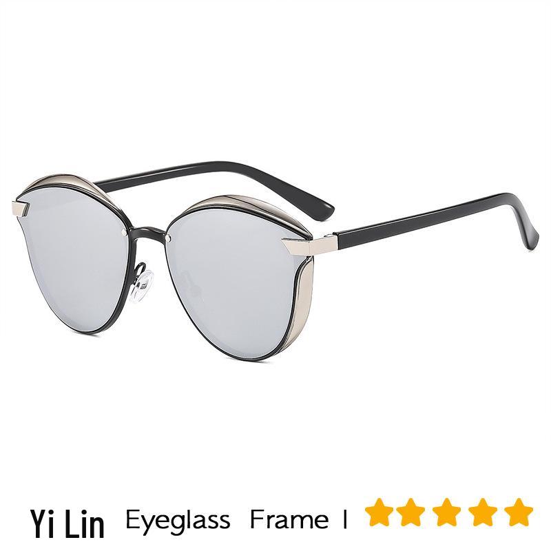 Trendy Retro Cat-Eye Women's Sunglasses - Colorful Fashion Design