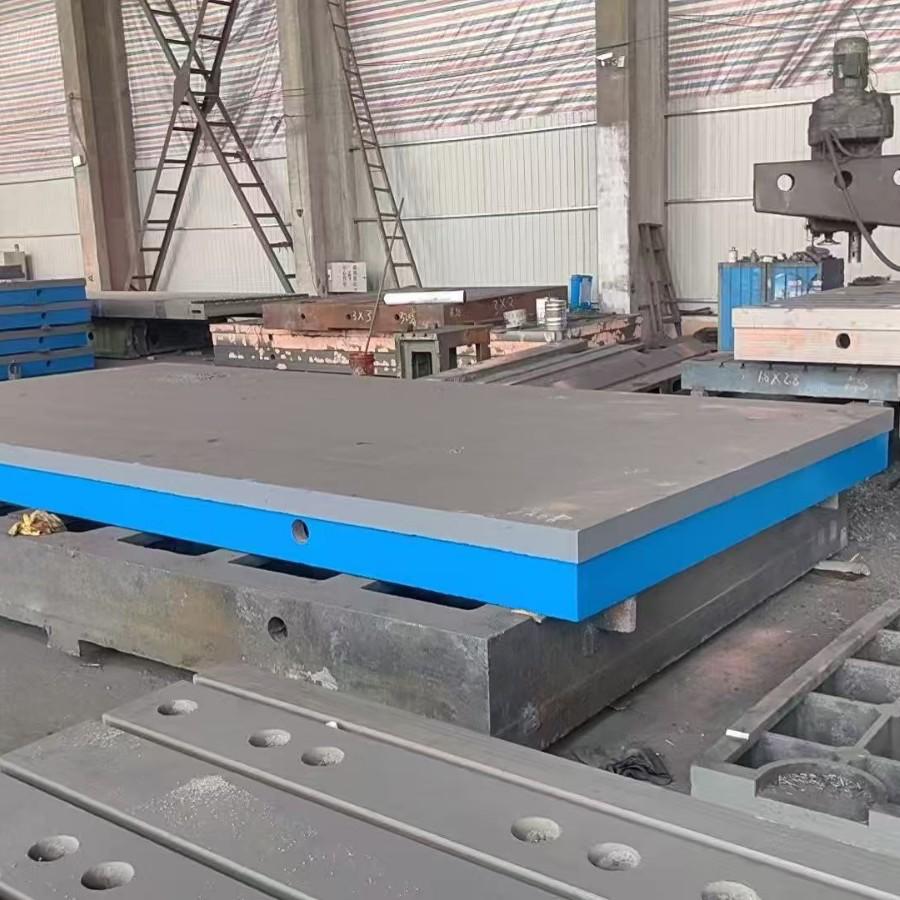 T-slot Cast Iron Workbench for Welding, Measurement, Marking, Assembly, and Grinding