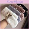 Winter Thickened Fuzzy Gloves For Women With Full Finger Knit Warmth For Commuting And Sports
