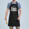 Neck Letter Printed Apron Home Kitchen Male And Female Couples Bbq Baking Catering Work Apron