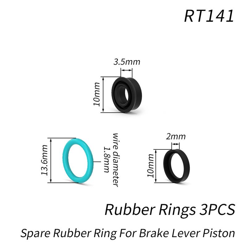 Titanium Alloy Brake Lever Piston MT2/4/5/6/7/8/HC Hydraulic Disc Brake Piston Rod Seal Repair Parts Bicycle Repair Accessories