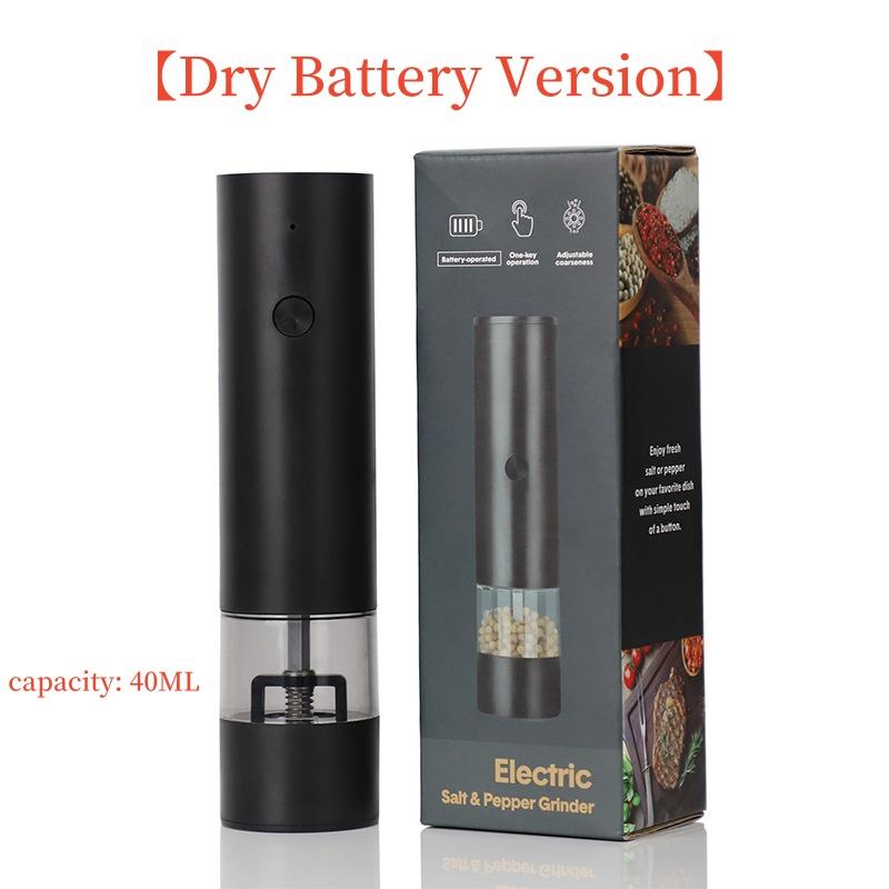 

Electric Automatic Salt Pepper Grinder Rechargeable With LED Light Dual Display Adjustable Coarseness USB Charging Pepper Mill