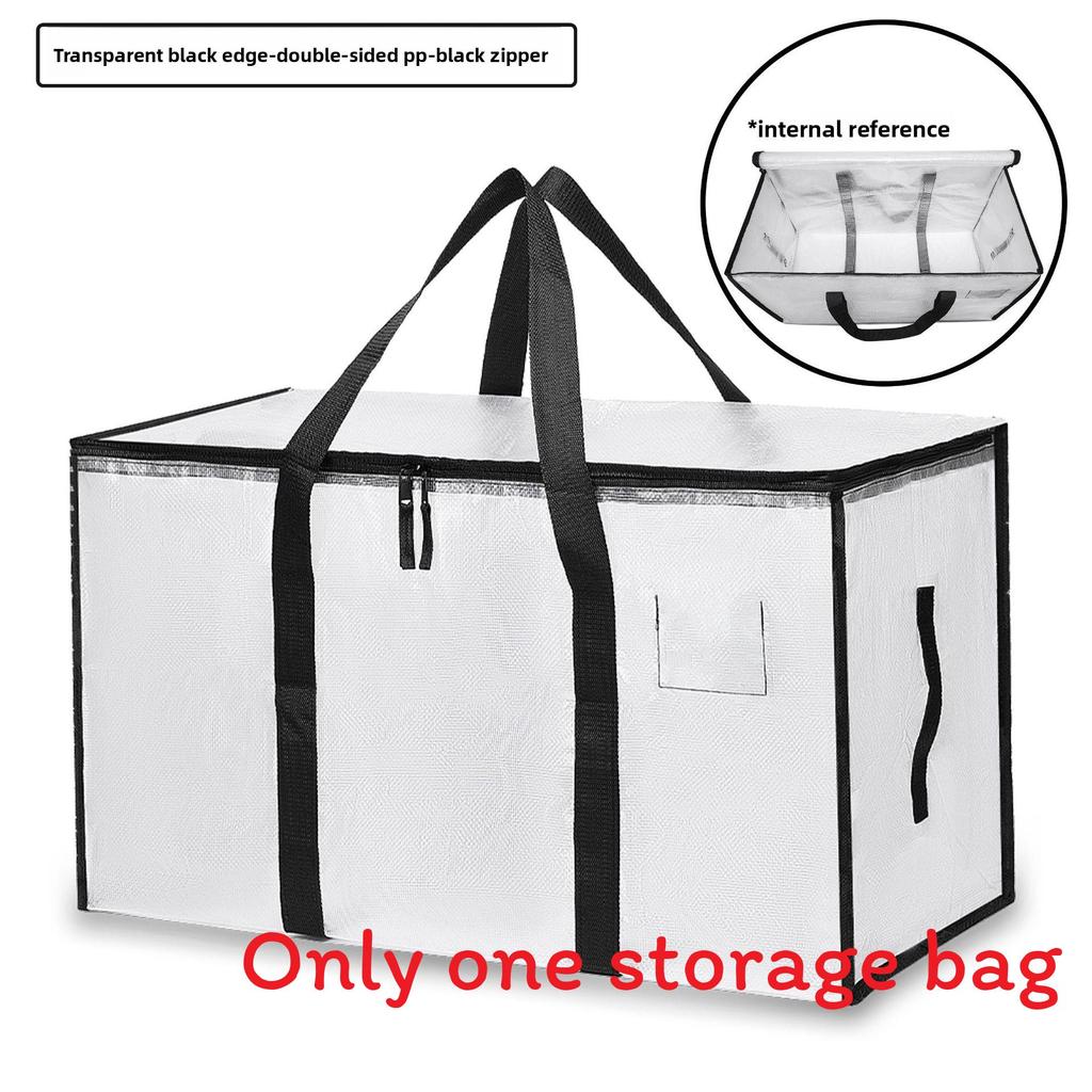 Thickened Pe Packing Bag With Foldable Design For Moving And Travel Storage