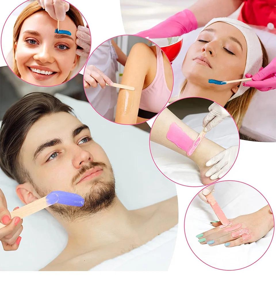 Mehrzweck-Wachswärmer zur Haarentfernung, schnell aufheizender Heißwachswärmer, tragbare elektrische Heißwachs-Erhitzermaschine zur Haarentfernung