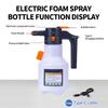 Electric Foam Sprayer with USB Charge, 2L Pressurized Sprayer for Home, Garden and Car Beauty and Cleaning