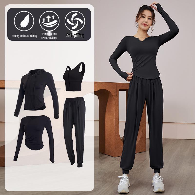 Women's Quick-Dry Long Sleeve Fitness & Yoga Set: Running, Pilates, Body Shaping Top for Spring & Autumn