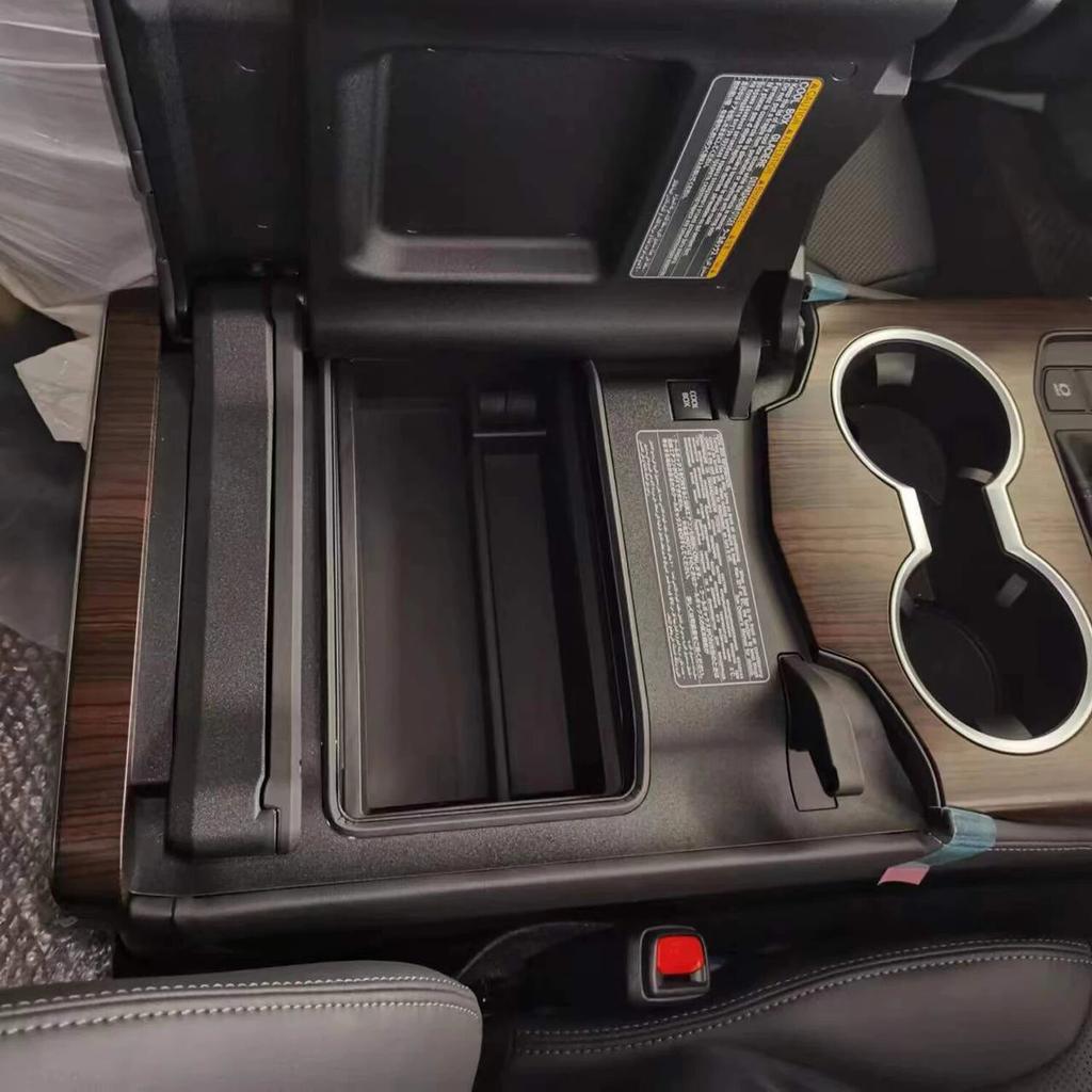Pentru Toyota Land Cruiser J300 VX 2022 2023 Accesorii auto Cotieră centrală Cutie de depozitare Organizator Consolă Container Tavă