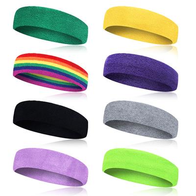 Durable And Safe Towels Headbands Sports Headscarves Yoga Sweatbands Embroidered Flower Bouquets Hairbands Fashionable For Men And Women