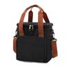 Insulated Large Capacity Tote Lunch Bag and Outdoor Picnic Crossbody Bag
